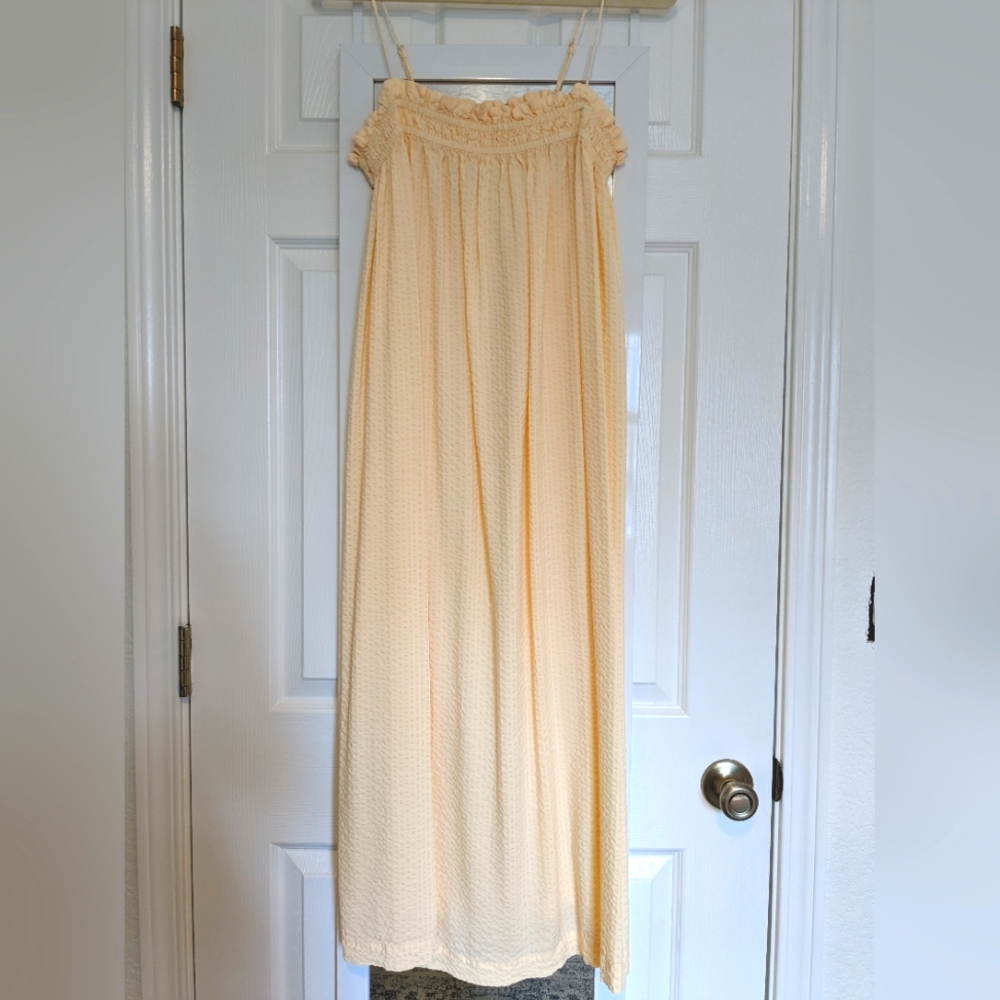 H&M Smocked Maxi Dress